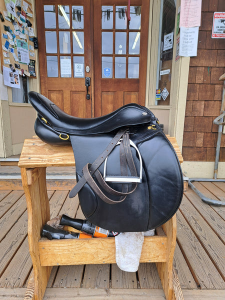 19" Duett Companion 2 Fox Hunter english all purpose trail saddle