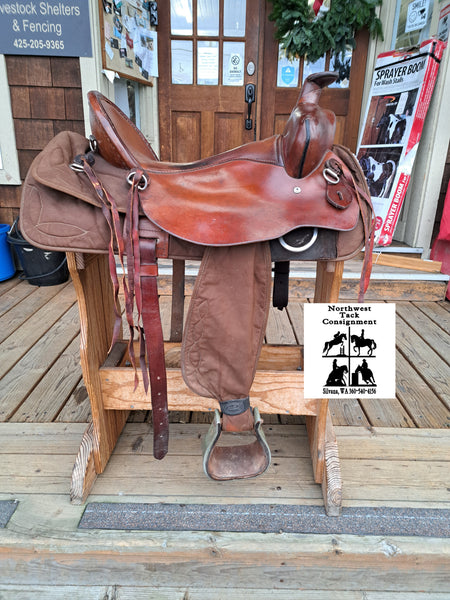 ON TRIAL 17" Circle Y Cordura Park & Trail Western Saddle
