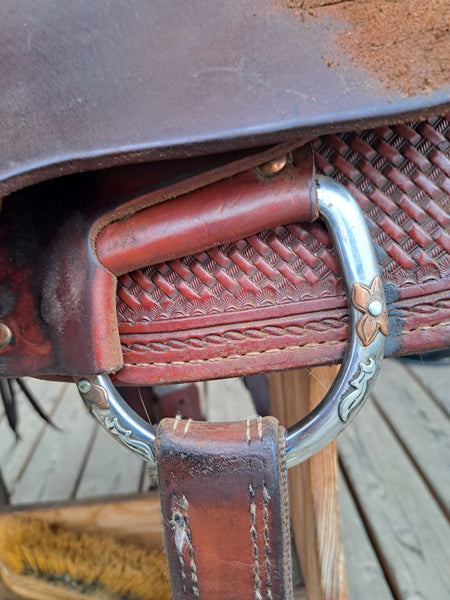 16" SRS Saddlery Cutter Saddle