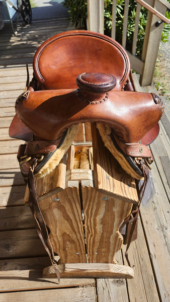 15.5" Fred Hook Western Trail Saddle