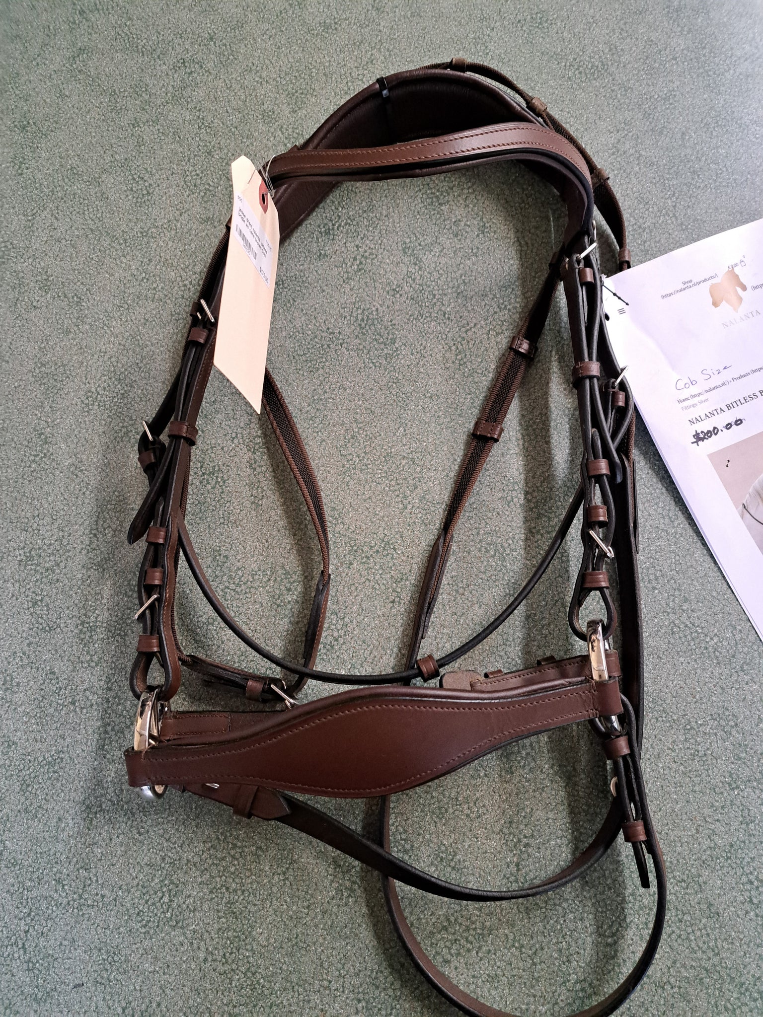 Jesse Drent Nalanta Bitless Bridle