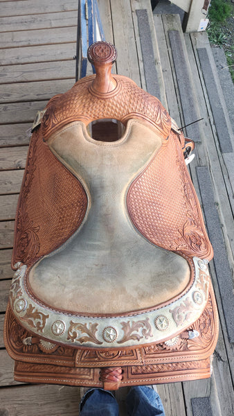 16" Dale Chavez Western Equitation Show Saddle
