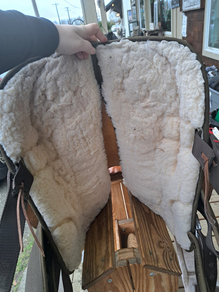 16" Fabtron Arabian Full Quarter Western Trail Saddle