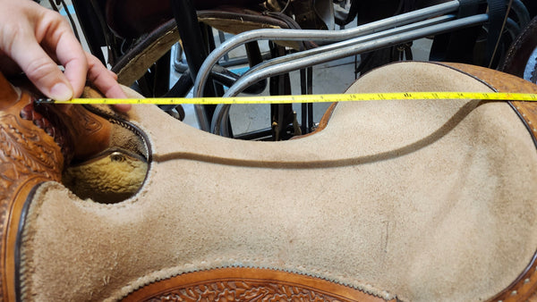 16" Blue Ribbon Western Equitation Show Saddle
