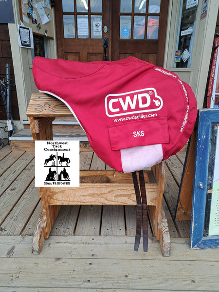 18" CWD SE12 Cross Country jumping saddle