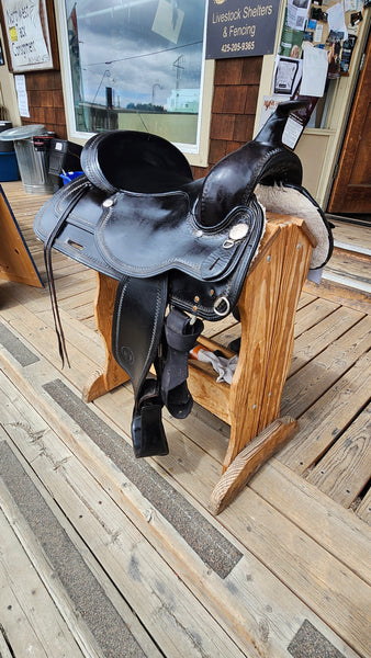 16" Circle Y Flex-Lite Trail Saddle