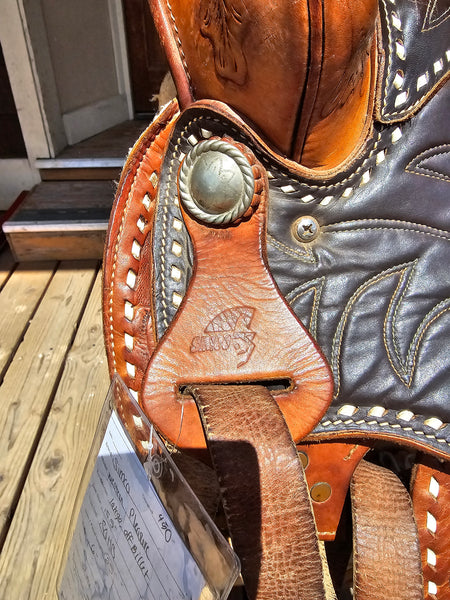 15.5 Simco Western Pleasure Saddle