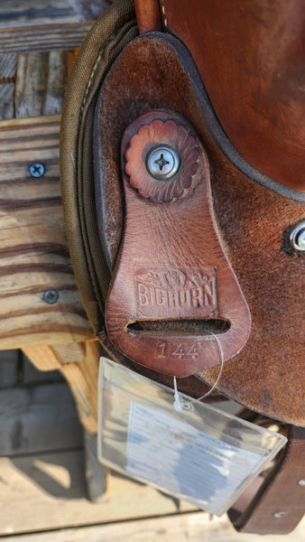 14" Big Horn Cordura Western Saddle
