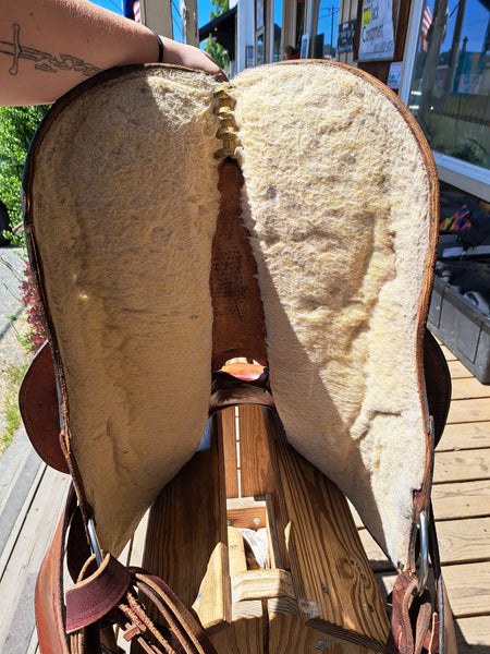 15" Billy Shaw Barrel Saddle