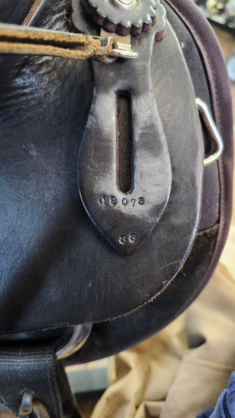 16" National Bridle Shop Tennessean Cordura Gaited Saddle