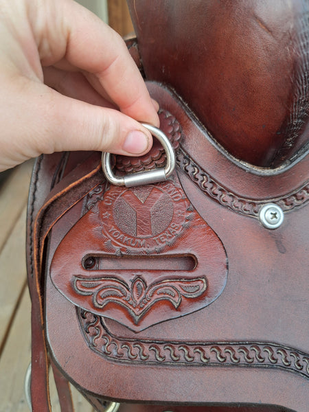 17" Circle Y Draft Horse Western Saddle