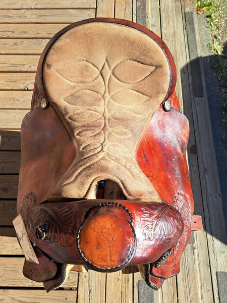 16" Hereford Tex Tan Roping Saddle