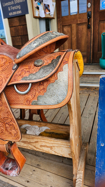 14" Tough 1 Youth Challenger Western Equitation Show Saddle