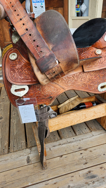 17" Corriente Western Equitation Show Saddle