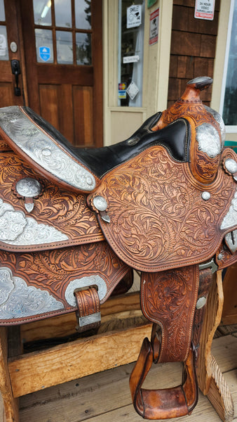 14" Silver Mesa Equitation Saddle
