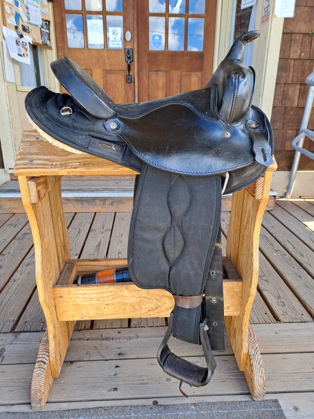 15" Big Horn Synthetic Western Saddle