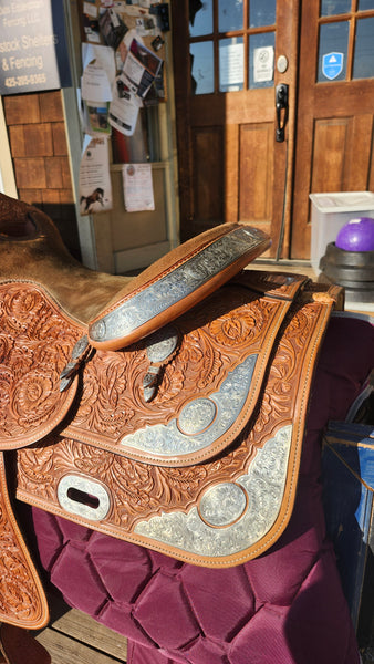 16" Broken Horn Saddlery Western Equitation Show Saddle