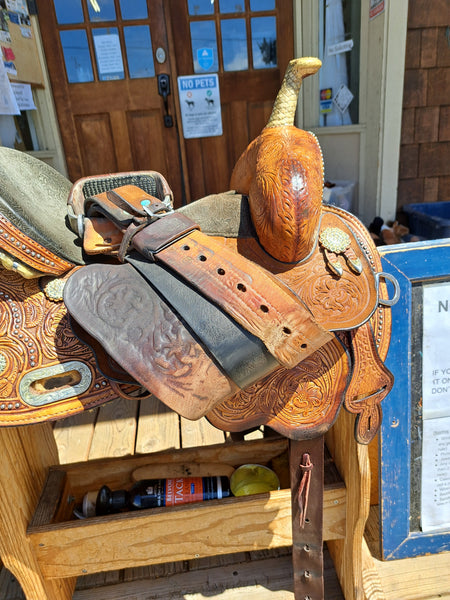 14.5" Martha Josey Ultimate Starlight Barrel Racing Saddle