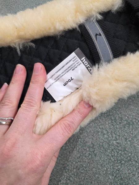 27.5"/70cm Horze Harleigh Sheepskin Dressage Girth