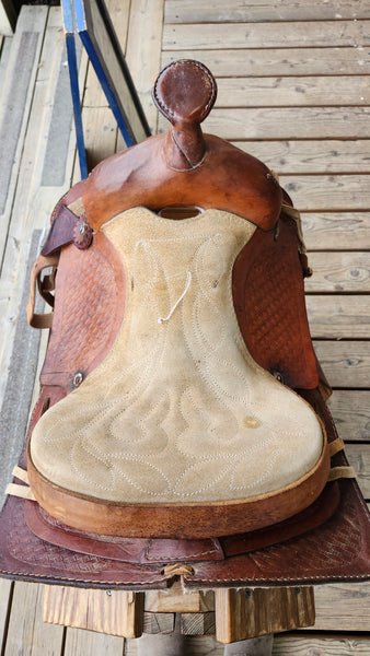 12" Ozark Leather Western Saddle