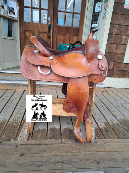 17" Crates Supreme Western Trail Saddle