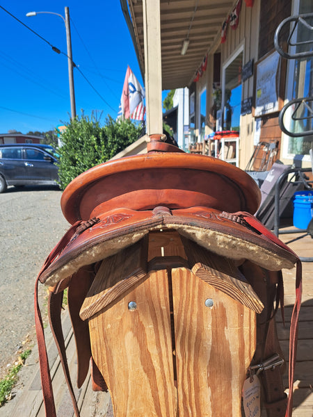 16" John Fallis Balanced Ride Western Saddle