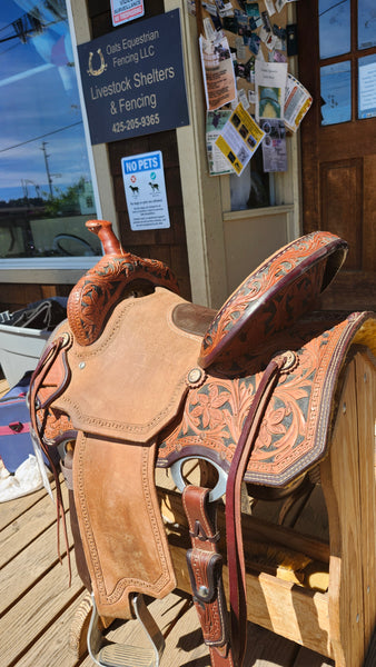 14.5" Corriente Custom Barrel Saddle