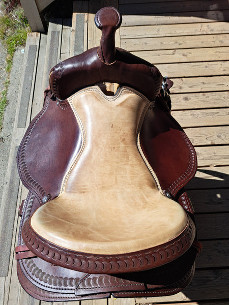17" Dakota Draft Horse Trail Saddle