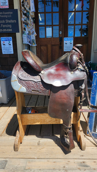 15" Circle Y Western Equitation Show Saddle