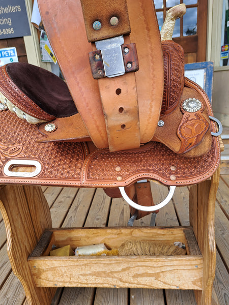14" Circle Y Barrel Saddle