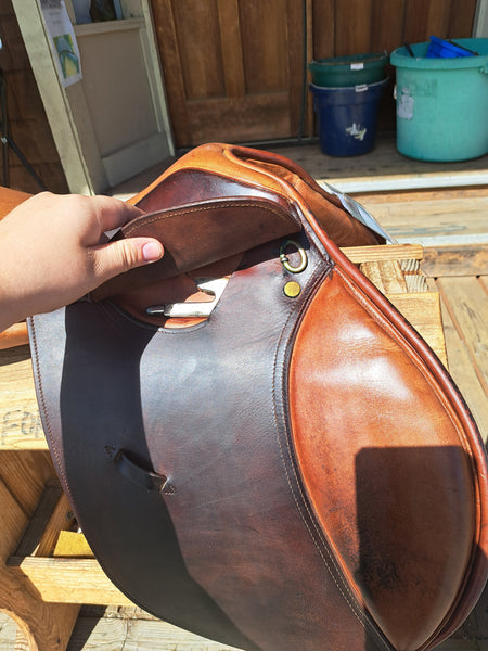 16.5" NorthRun Ashlund Jumping Saddle