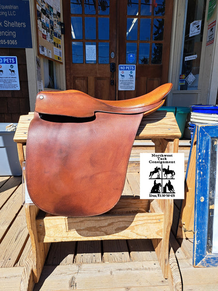 20.5" Blue Ribbon Cutback Saddleseat Saddle