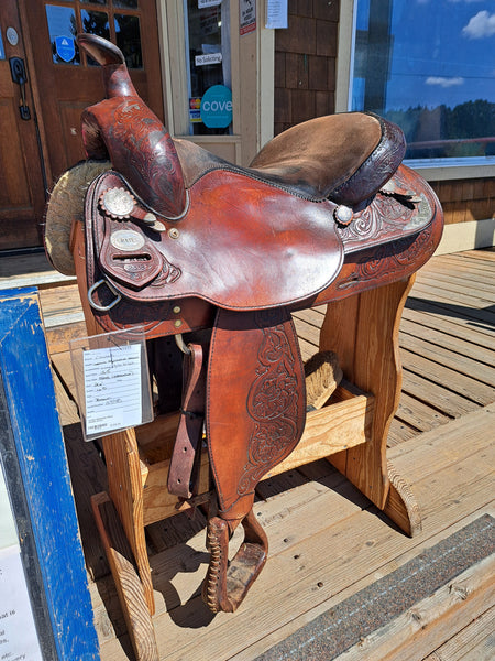 15.5" Crates Western Equitation Show Saddle