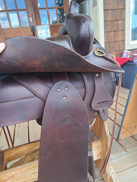 16.5" Tucker High Plains Western Trail Saddle