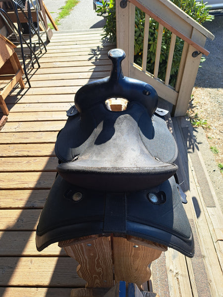 15" Abetta Cordura Western Saddle