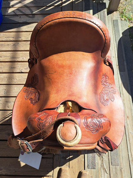16" John Fallis Balanced Ride Western Saddle
