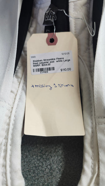 Stubben Streamline Fleece Lined Adjuster Pad