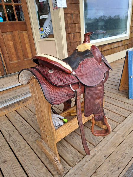 15" TexTan Rope / Ranch Saddle