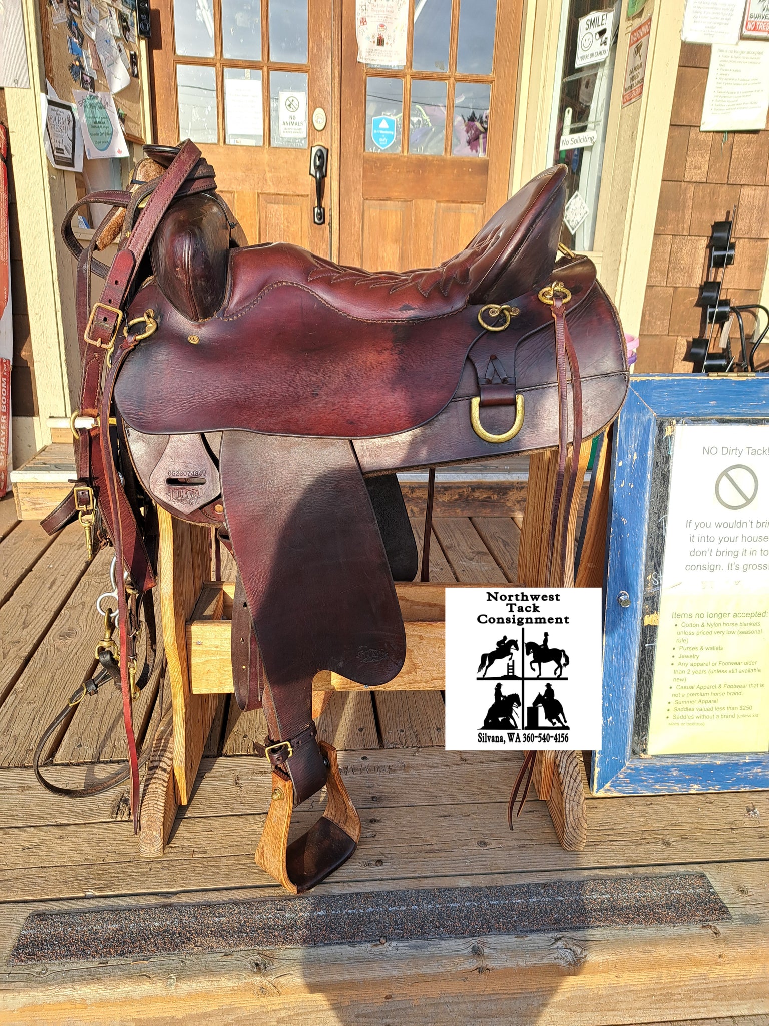 17.5" Tucker Western Trail Saddle