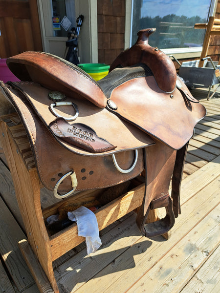16" Silver Royal Training Saddle
