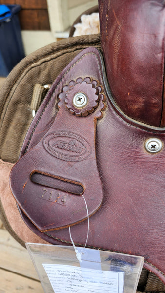 ON TRIAL 17" Fabtron Western Trail Saddle