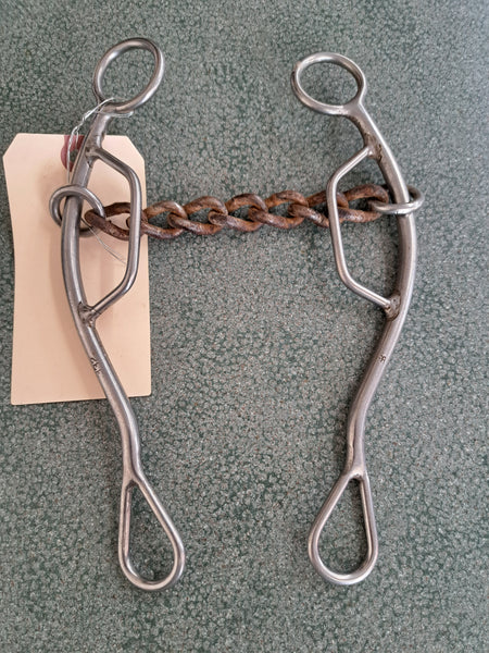 5.5" Reinsman Chain Mouth Long Shank