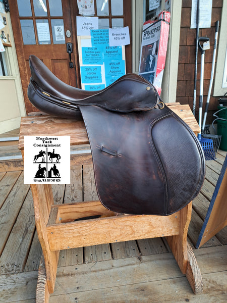17" Collegiate All Purpose English Saddle