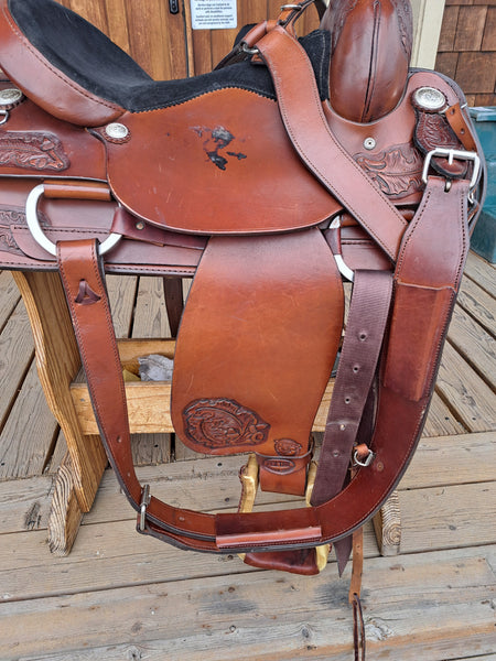 16" Tex Tan Trail Saddle