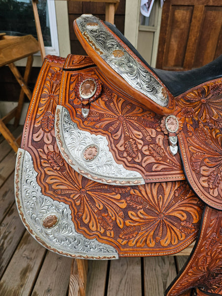 16" Dale Chavez Western Equitation Saddle Package