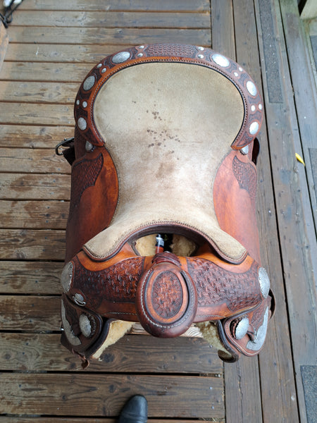 16" Rocky Custom Western Equitation Show Saddle