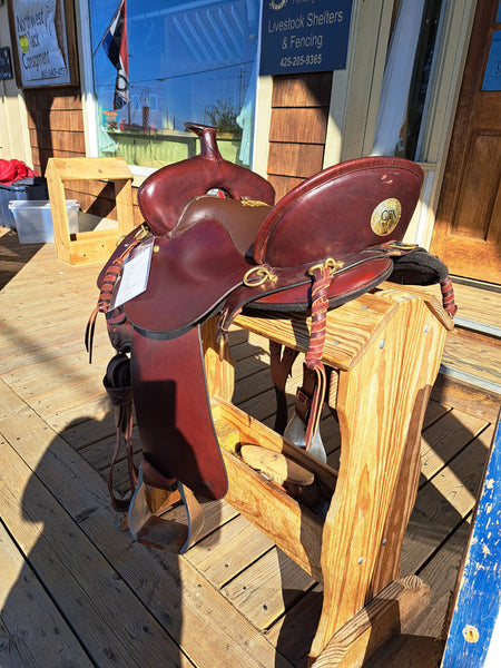 ON TRIAL 15.5" Tucker Gen II High Plains Western Saddle
