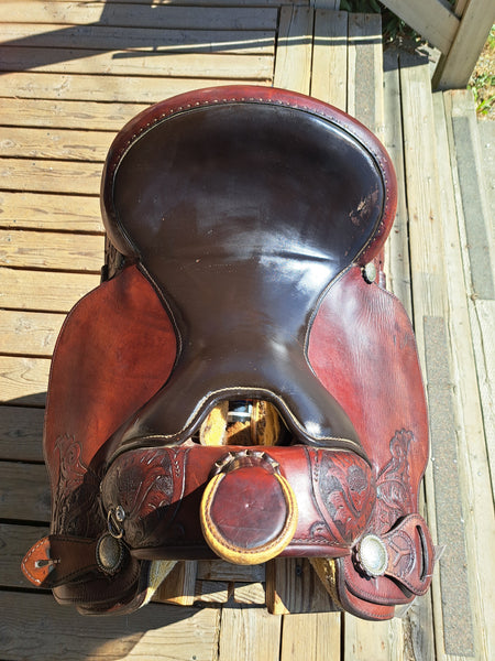15" Circle Y Arabian Western Equitation Saddle