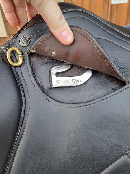 18" Peter Horobin StrideFree Melbourne Monoflap Jump Saddle