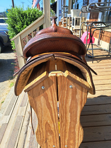 15" Crates Western Equitation Show Saddle